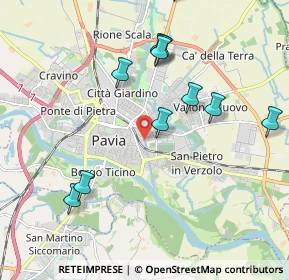 Mappa Viale Sicilia, 27100 Pavia PV, Italia (2.12727)