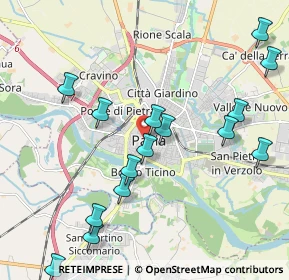 Mappa Corso Cavour Camillo Benso, 27100 Pavia PV, Italia (2.298)