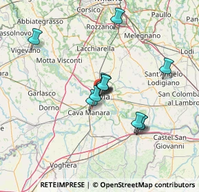 Mappa Corso Cavour Camillo Benso, 27100 Pavia PV, Italia (10.6875)