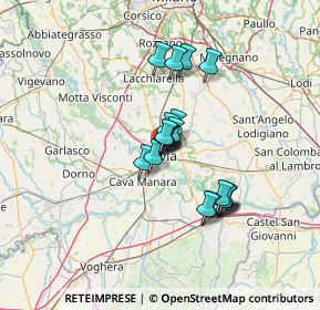 Mappa Corso Cavour Camillo Benso, 27100 Pavia PV, Italia (9.6625)