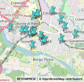 Mappa Via Cassola, 27100 Pavia PV, Italia (0.816)