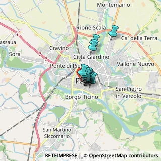 Mappa Via Giacomo Parodi, 27100 Pavia PV, Italia (0.715)
