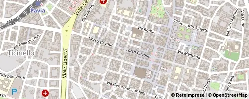 Mappa Pavia