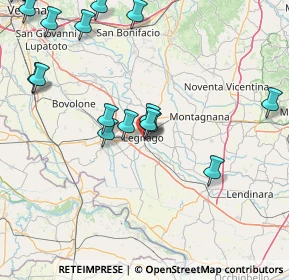 Mappa Via Carlo Gianella, 37045 Legnago VR, Italia (23.0845)