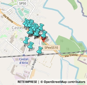 Mappa Via Trieste, 46033 Castel D'ario MN, Italia (0.309)