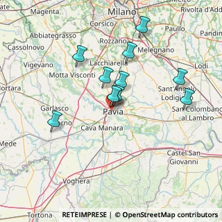 Mappa Via Montesanto, 27100 Pavia PV, Italia (12.41)