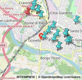 Mappa PAVIA Libertà, 27100 Pavia PV, Italia (1.04158)