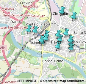 Mappa PAVIA Libertà, 27100 Pavia PV, Italia (0.81938)