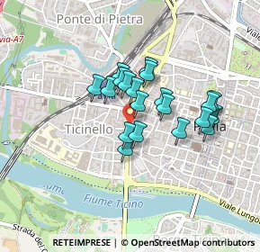 Mappa Viale Liberta, 27100 Pavia PV, Italia (0.324)