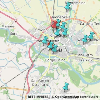 Mappa Via Montesanto, 27100 Pavia PV, Italia (1.92833)