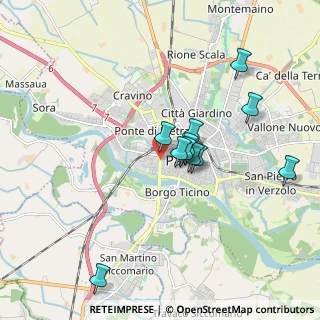 Mappa Via Montesanto, 27100 Pavia PV, Italia (1.57727)