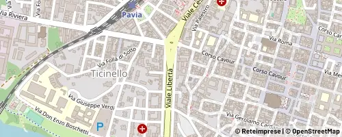 Mappa Pavia