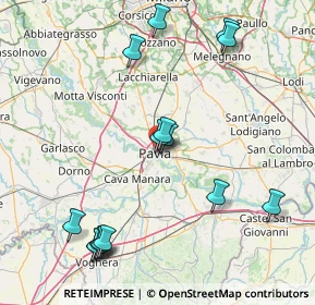 Mappa Piazza Collegio Ghislieri, 27100 Pavia PV, Italia (18.664)