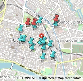 Mappa Piazza Collegio Ghislieri, 27100 Pavia PV, Italia (0.3775)