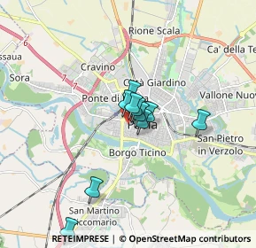 Mappa Via Regina Adelaide, 27100 Pavia PV, Italia (1.45364)