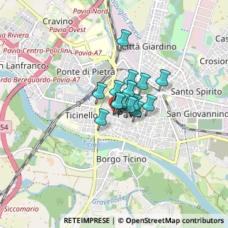 Mappa Corso Camillo Benso Cavour, 27100 Pavia PV, Italia (0.41533)