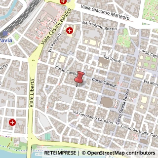 Mappa Via Frank Giuseppe, 22, 27100 Pavia, Pavia (Lombardia)