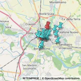 Mappa Corso Camillo Benso Cavour, 27100 Pavia PV, Italia (0.83789)