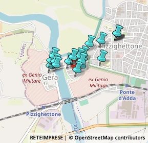 Mappa Via Giuseppe Garibaldi, 26026 Pizzighettone CR, Italia (0.3055)