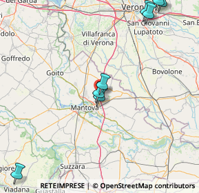 Mappa 46030 Roverbella MN, Italia (34.812)