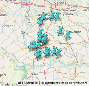 Mappa 46030 Roverbella MN, Italia (10.099)