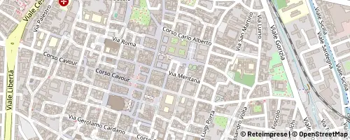 Mappa Pavía