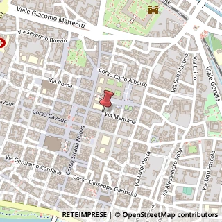 Mappa Via Antonio Bordoni, 26, 27100 Pavia, Pavia (Lombardia)