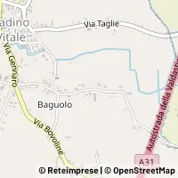 Karte Megliadino San Vitale