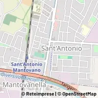 Kaart Porto Mantovano