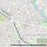 Mapa Pavia