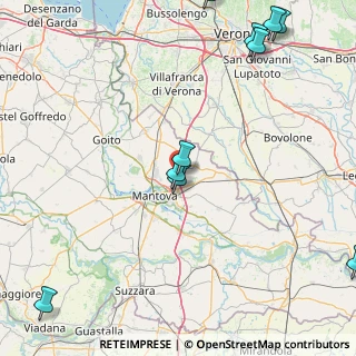Mappa A22 Brennero - Modena, 46030 San Giorgio di Mantova MN, Italia (34.78333)