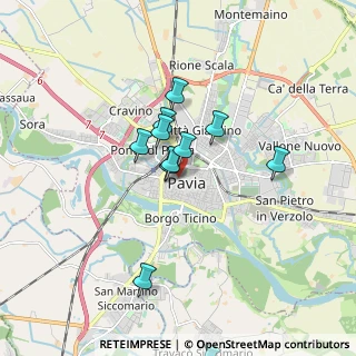 Mappa Via Ballada, 27100 Pavia PV, Italia (1.52636)