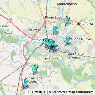 Mappa Via Ballada, 27100 Pavia PV, Italia (1.58917)