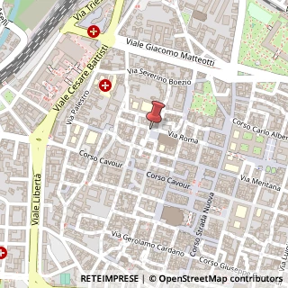 Mappa Piazza Carmine, 1, 27100 Pavia, Pavia (Lombardia)