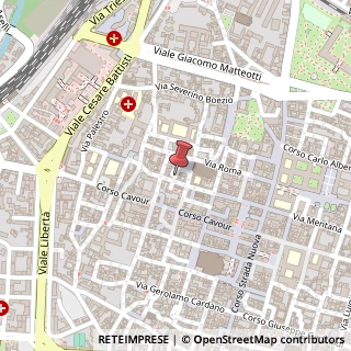 Mappa Piazza del Carmine, 2, 27100 Pavia, Pavia (Lombardia)
