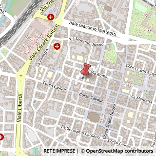 Mappa Via Carmine, 12, 27100 Pavia, Pavia (Lombardia)