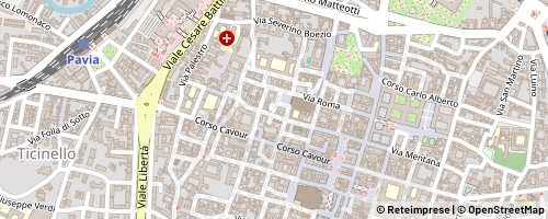 Mappa Pavia