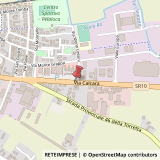 Mappa Via Calcara,  73, 37053 Cerea, Verona (Veneto)