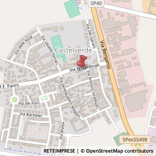 Mappa Piazza Municipio, 23, 26022 Castelverde, Cremona (Lombardia)