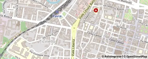 Mappa Pavia