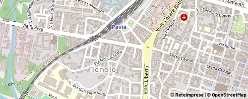 Mappa Pavia