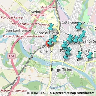 Mappa Via Manzoni, 27100 Pavia PV, Italia (0.99737)