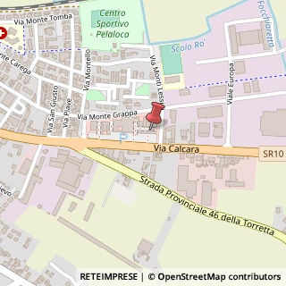 Mappa Via Calcara, 69, 37053 Cerea, Verona (Veneto)
