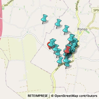 Mappa Via Gualdo, 35040 Ponso PD, Italia (0.8)