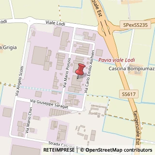 Mappa Via Aschieri Carlo Emilio, 29, 27100 Pavia, Pavia (Lombardia)