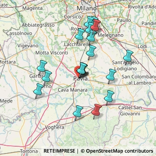 Mappa Via Alessandro Rolla, 27100 Pavia PV, Italia (14.3495)
