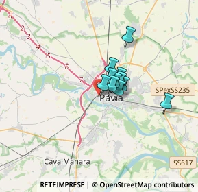 Mappa Via Alessandro Rolla, 27100 Pavia PV, Italia (1.77455)