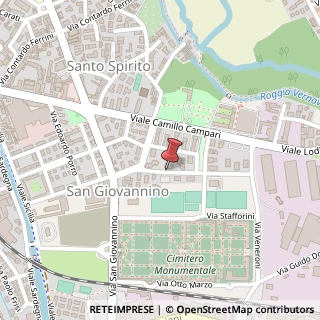 Mappa Via Pietro Ciapessoni, 4, 27100 Pavia, Pavia (Lombardia)
