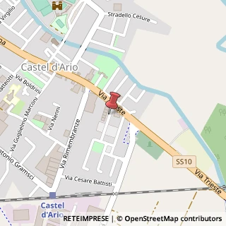 Mappa Via L. Lavagnini,  7, 46033 Castel d'Ario, Mantova (Lombardia)