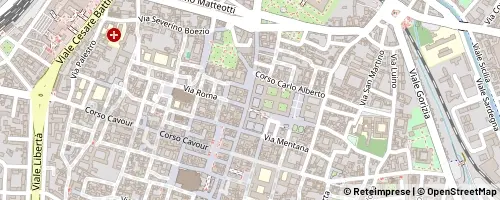 Mappa Pavia